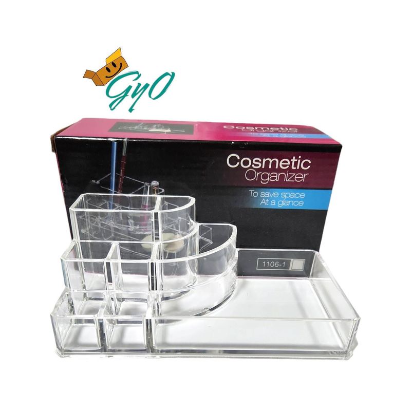 GENERICO - ORGANIZADOR DE COSMÉTICOS DE 8 DIVISIONES