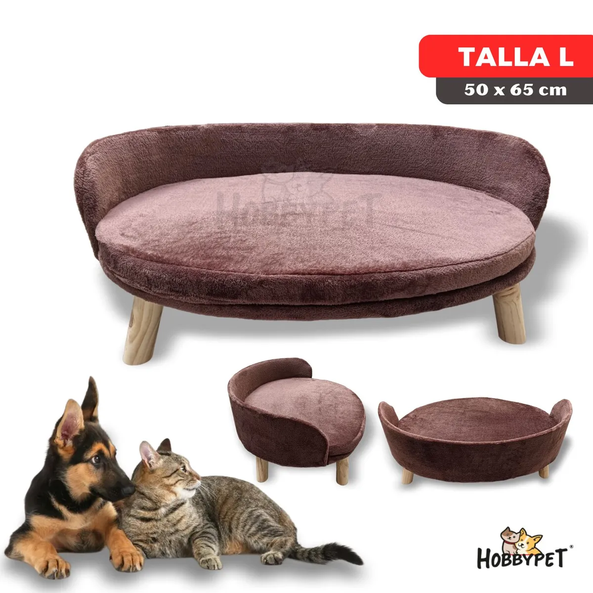GENERICO - Sofá cama para mascotas Talla L