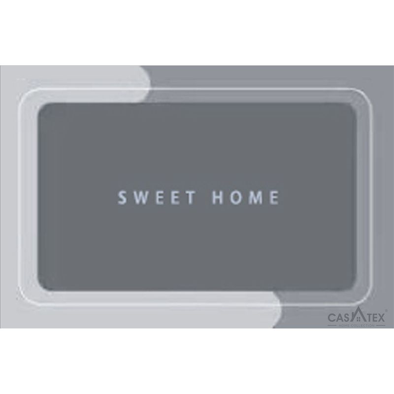 CASATEX - Alfombra Piso Antideslizante Tapete de Baño SWEET HOME 5