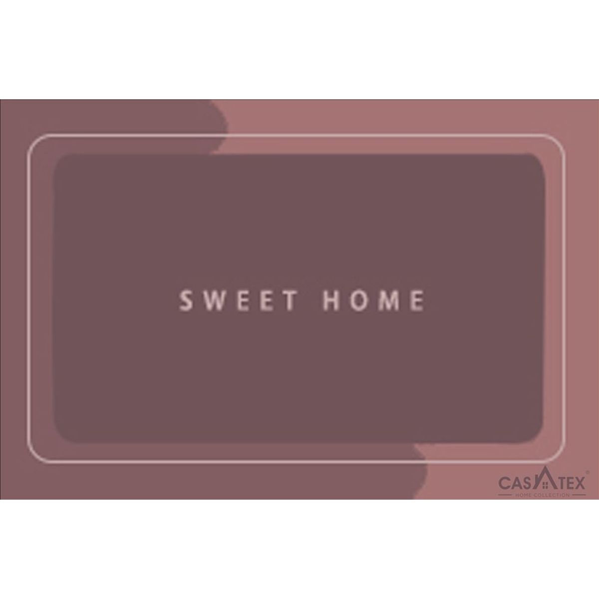 CASATEX - Alfombra Piso Antideslizante Tapete de Baño SWEET HOME 6