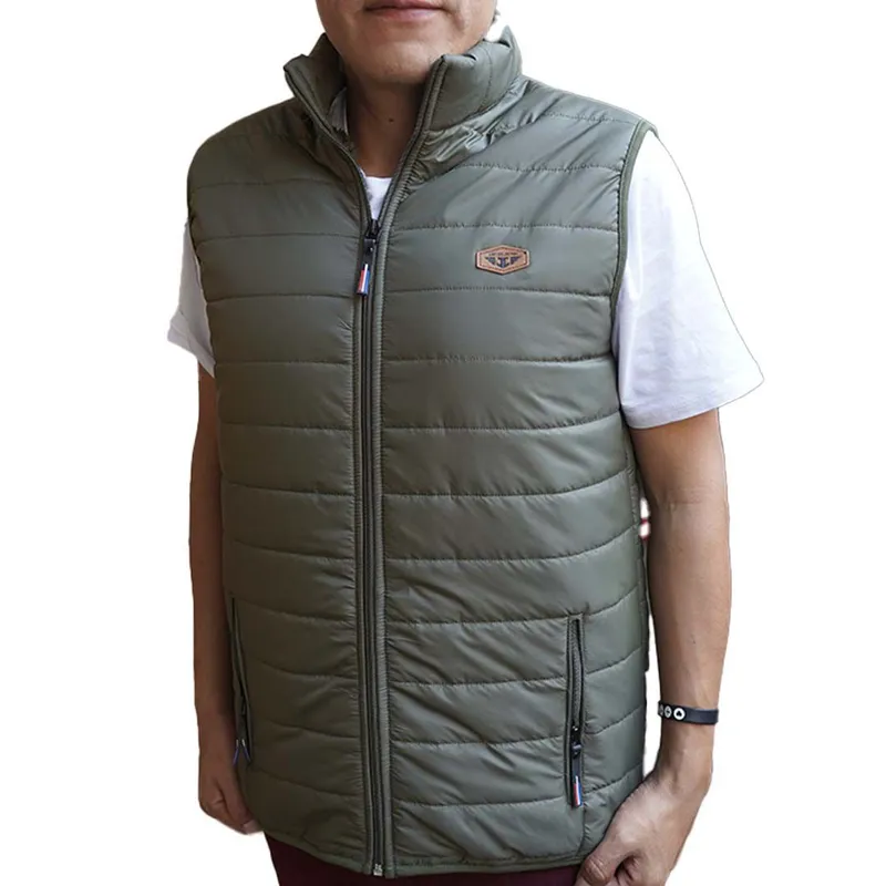 JUST - CHALECO VERDE MILITAR ACOLCHADO