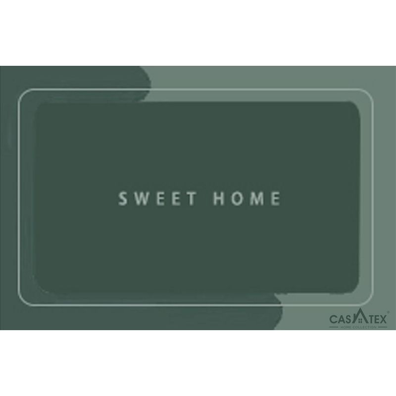 CASATEX - Alfombra Piso Antideslizante Tapete de Baño SWEET HOME 8