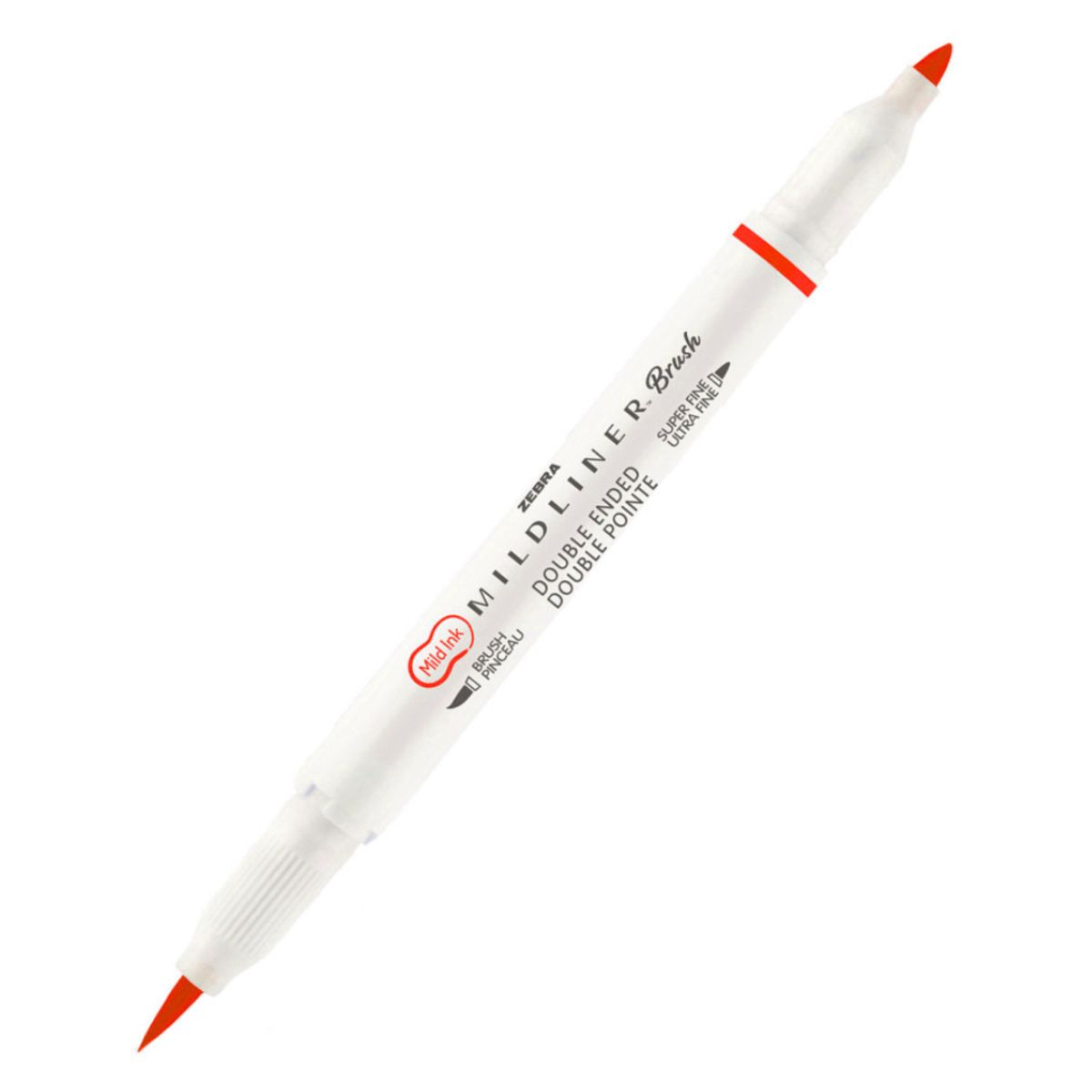 ZEBRA - Set 5 Plumones Brush Pen Zebra Mildliner Cool