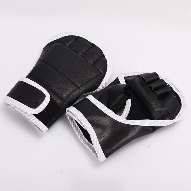 ZIMRAHYG - Guantes Boxeo Puño De Medio Dedo Guantes De Boxeo Para Adult