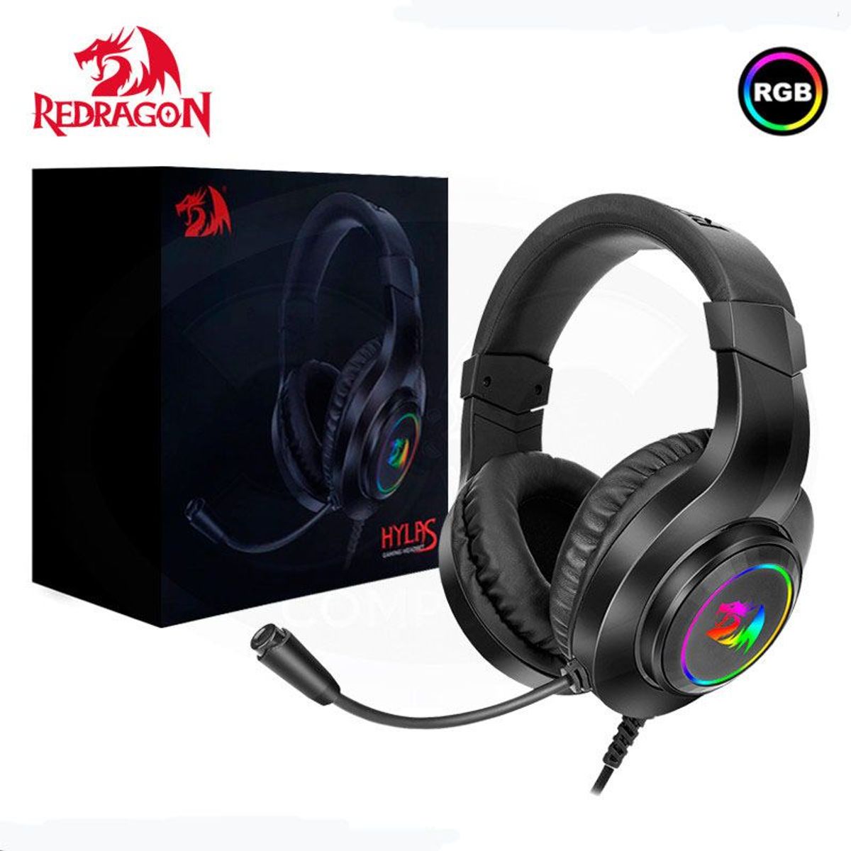 REDRAGON - H260-RGB Auriculares Redragon HYLAS
