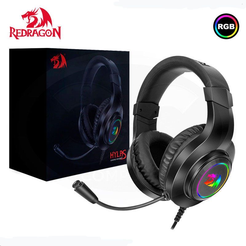 REDRAGON - H260-RGB Auriculares Redragon HYLAS