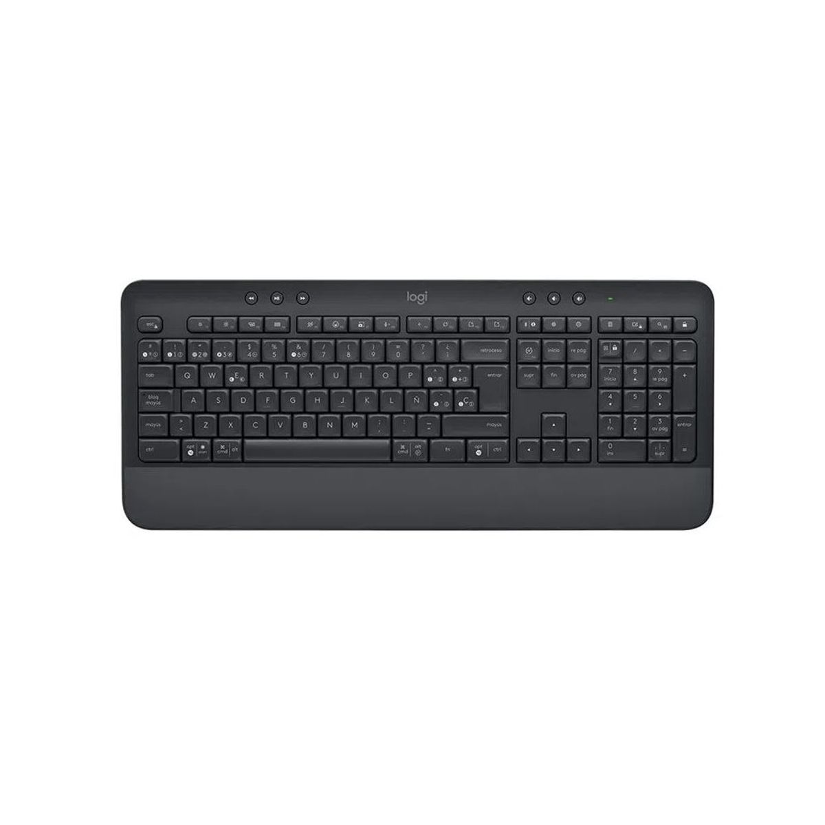 LOGITECH - Teclado Logitech Signature K650 Wireless Español Grafito 920-010910