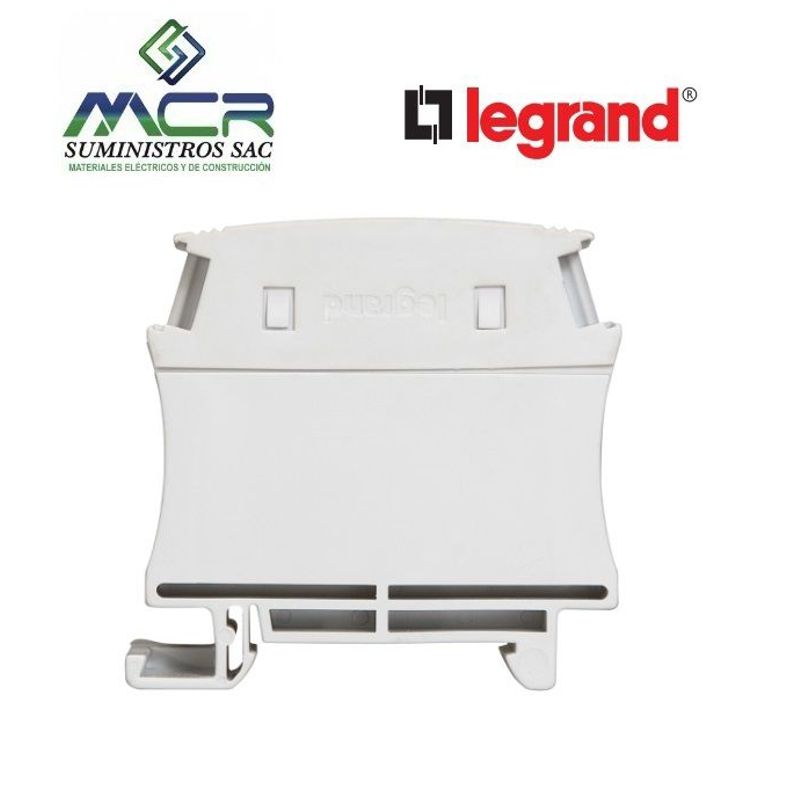 LEGRAND - BORNERA PARA RIEL DIN DE 70 MM UNIVERSAL LEGRAND 2 UND