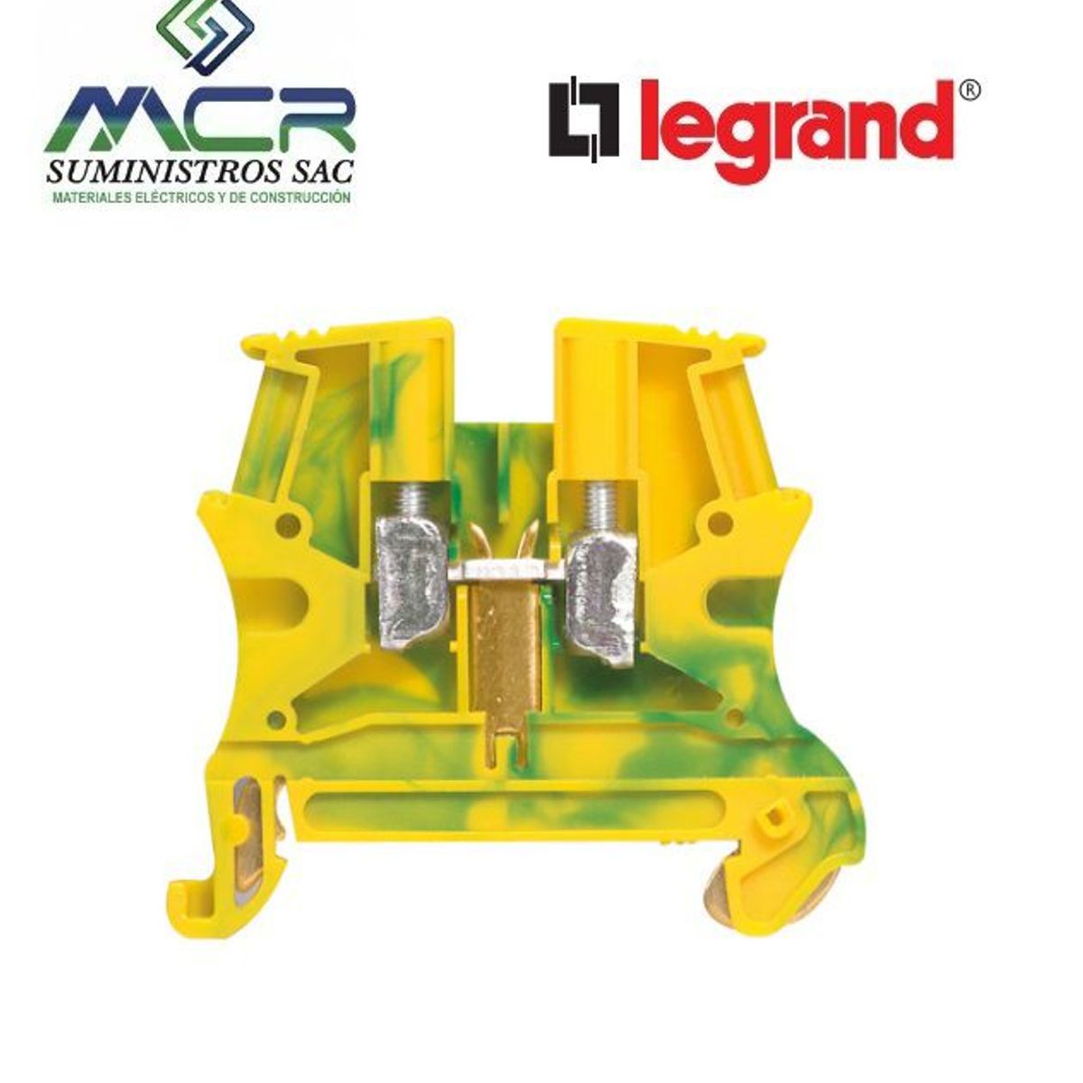 LEGRAND - BORNERA PARA RIEL DIN DE 10MM TIERRA LEGRAND 10 UND