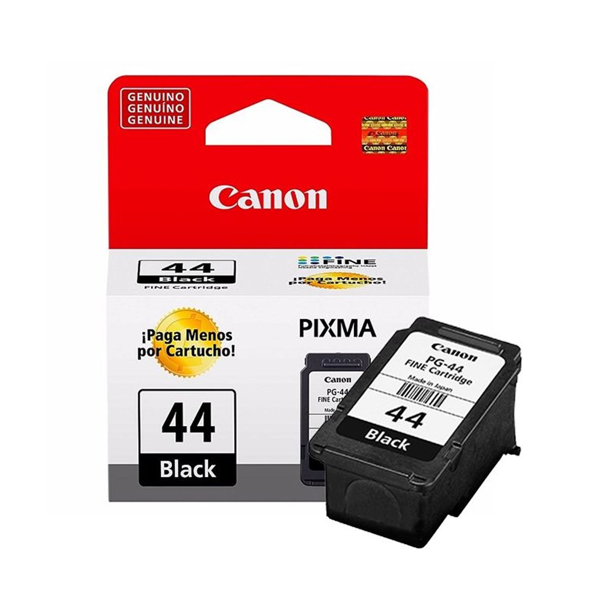 CANON - TINTA CANON PG-44 NEGRO 5.6ML PIXMA E401/461/481 - P/N:PG44