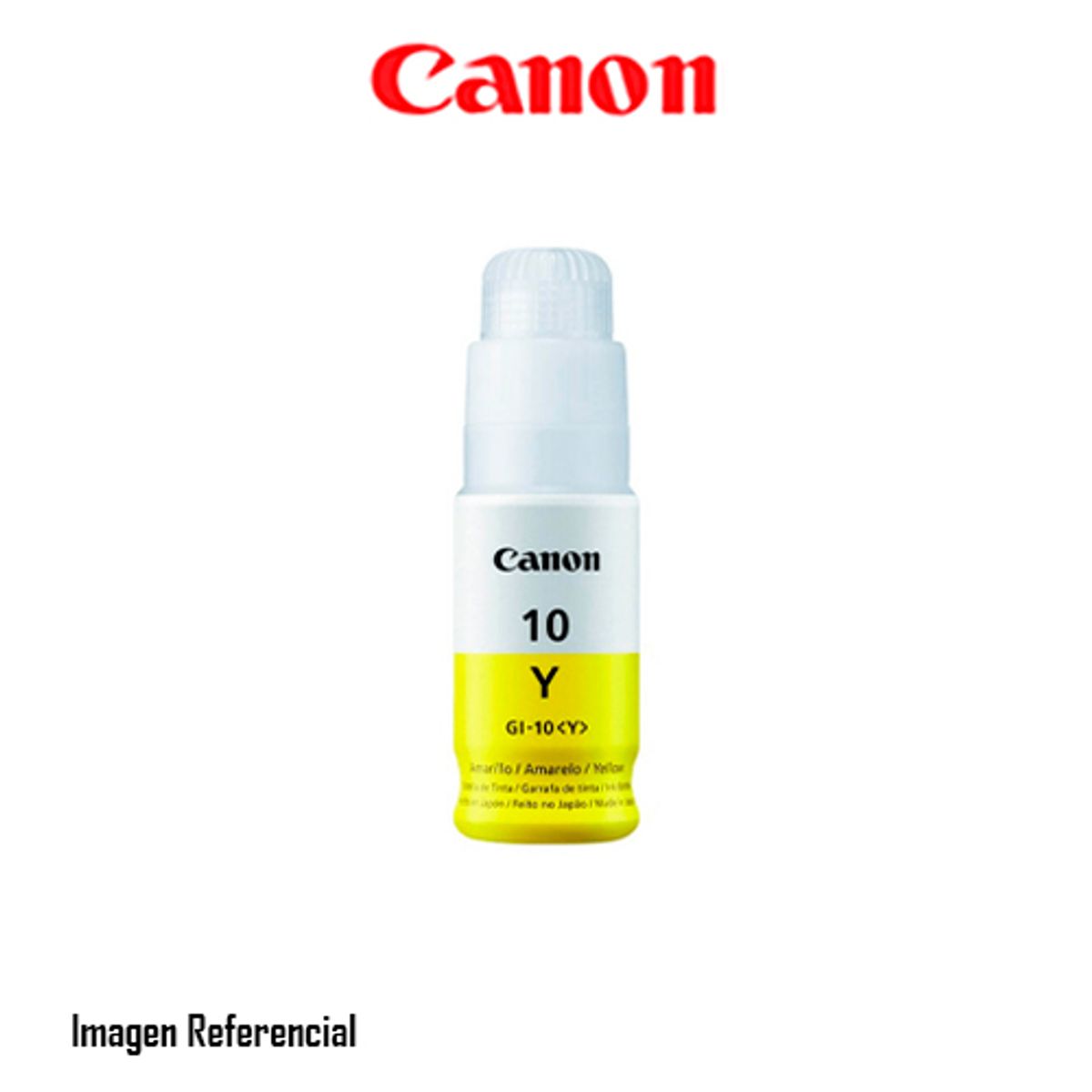 CANON - TINTA CANON GI-10Y AMARILLO, G5010/G5011/G6010/G6011 P/N: 3393C001AB