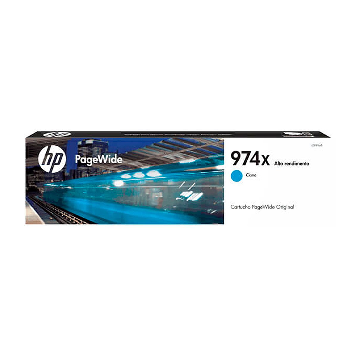 HP - TINTA HP 974X CYAN PARA PAGEWIDE PRO 452/477/552/577  P/N: L0R99AL