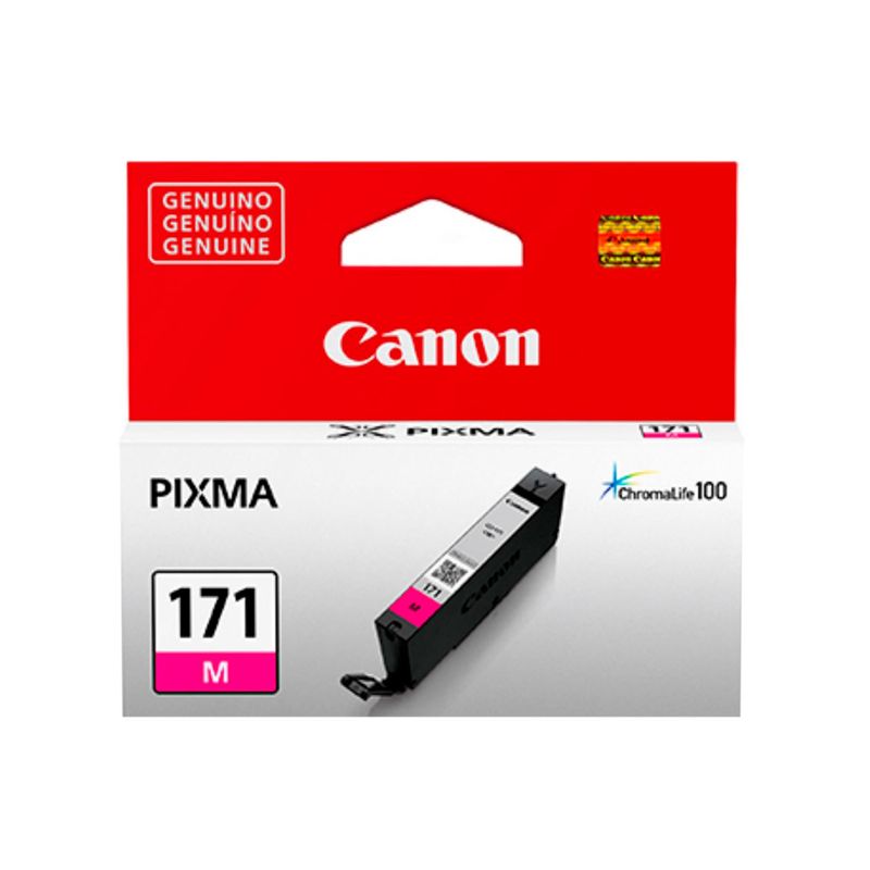 CANON - TINTA CANON CLI-171 MAGENTA 6.5ML PIXMA MG7710 MG6810 P/N: 0407C001