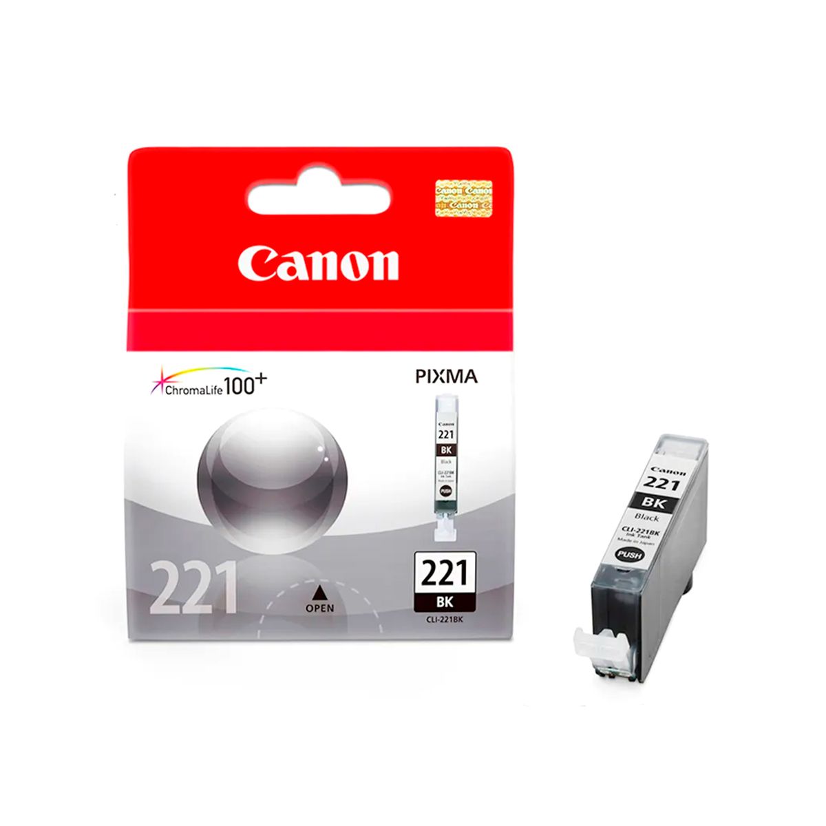 CANON - TINTA CANON CLI-221BK NEGRO PIXMA IP3600 IP4600 IP4700 P/N:2946B016