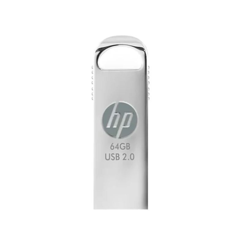 HP - MEMORIA USB HP USB V206W 64GB COLOR PLATA PN HPFD206W-64