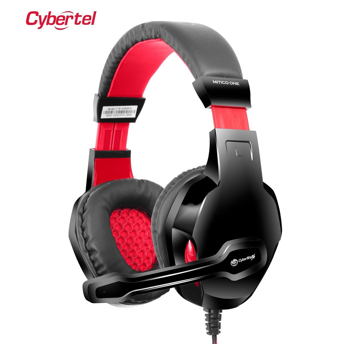 CYBERTEL - Audífono Cybertel HG501 Micrófono y Control de Volumen Jack 35mm