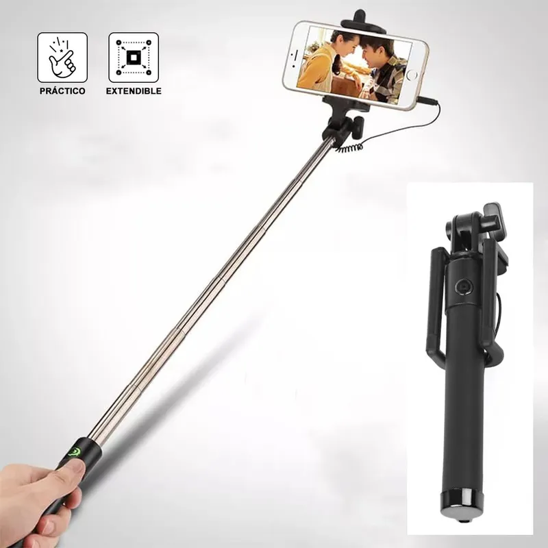 INTERLUD - Palo Selfie Stick Interlud Negro APC230014