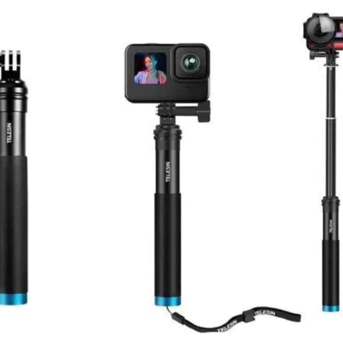 GENERICO - Palo De Selfie Extensible De Mano Para Gopro