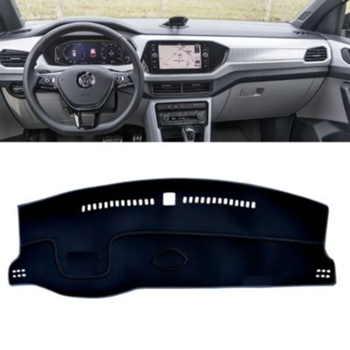 TAPIZ PERU - Tapete protector de tablero Volkswagen t-cross 2021-2024