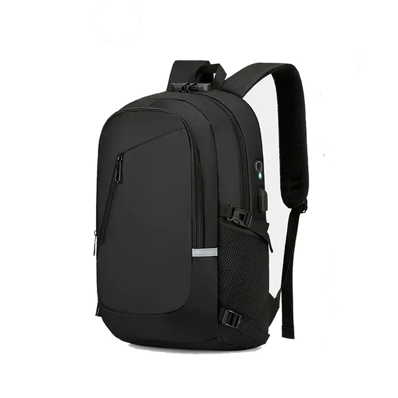NEO DIGITAL - Mochila impermeable antirrobo para hombre portalaptop USB BP30