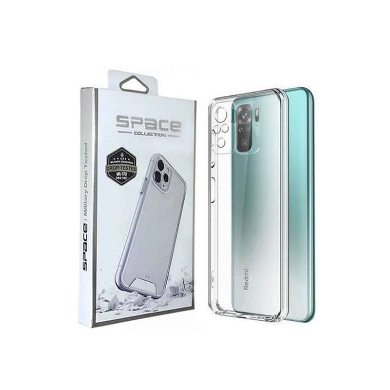 GENERICO - Case Space Anticaida Xiaomi Note 10 Pro 5G Transparente