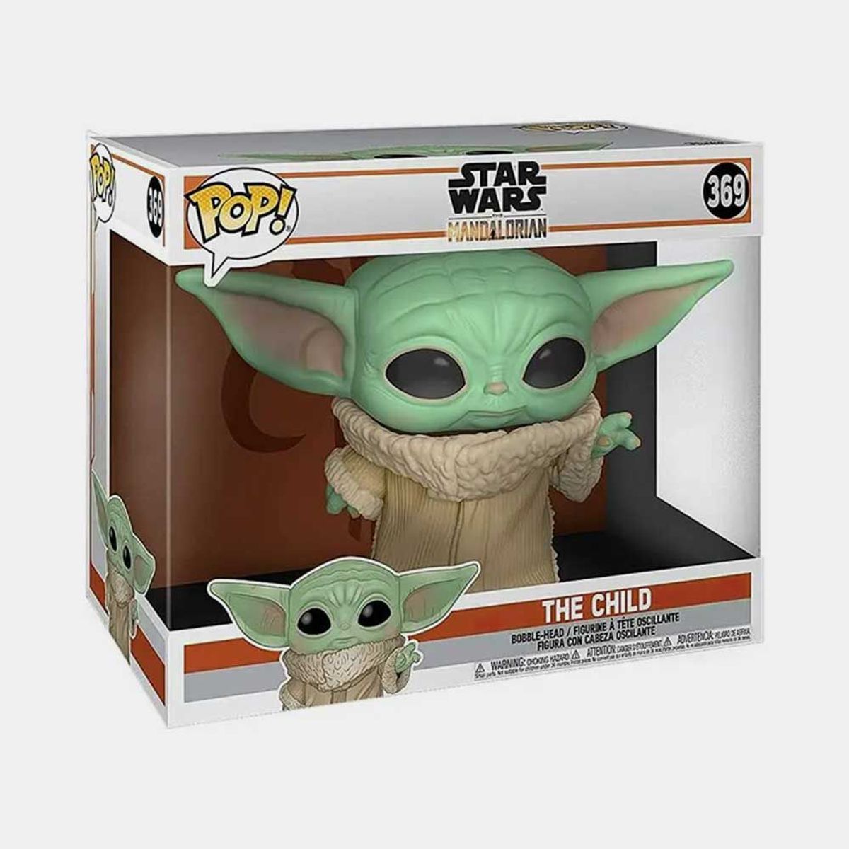 FUNKO - FUNKO POP STAR WARS: MANDALORIAN - THE CHILD 10 PULGADAS