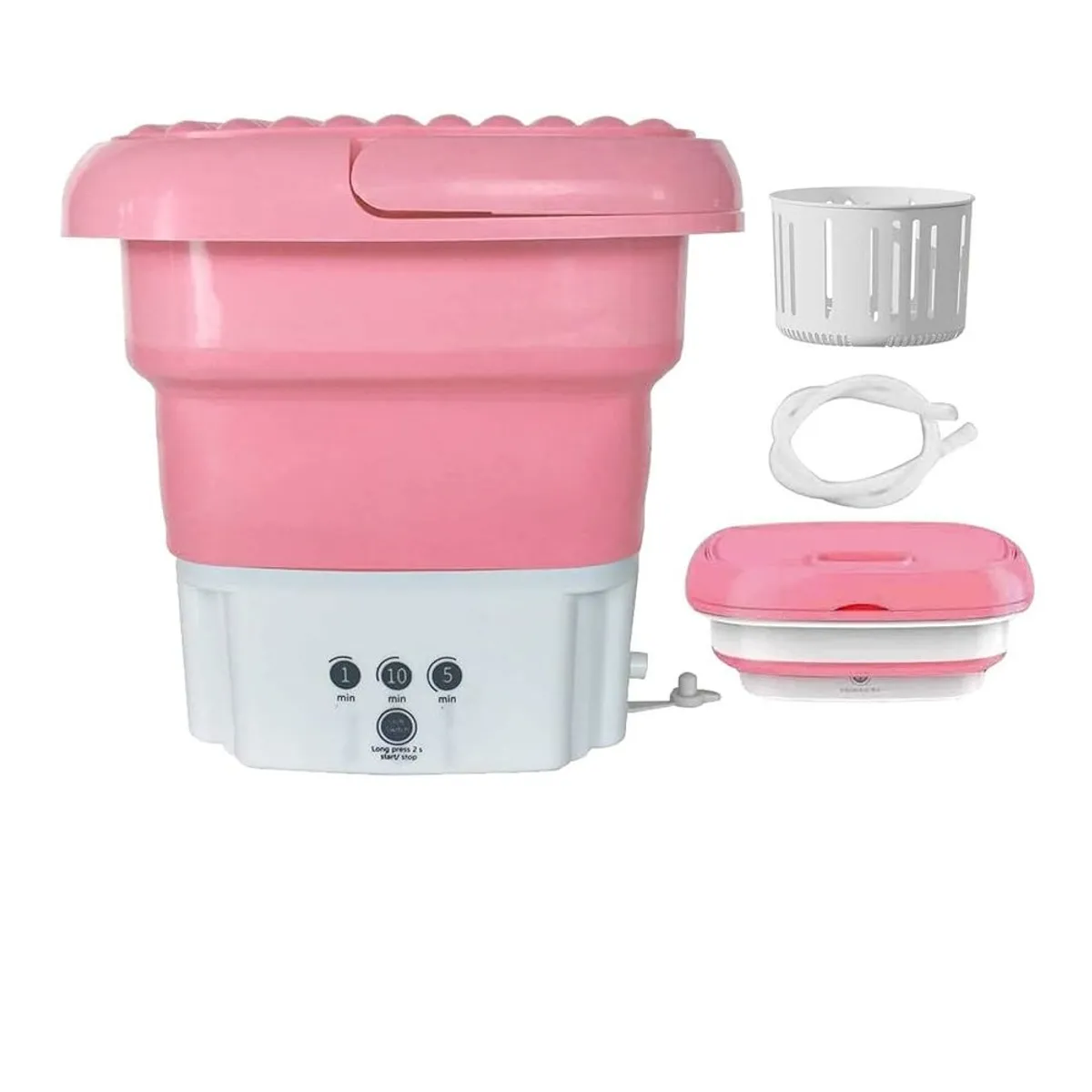 GENERICO - Mini Lavadora Plegable Portátil