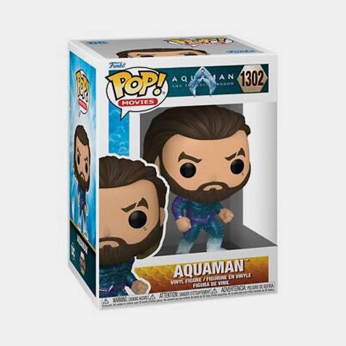 FUNKO - FUNKO POP MOVIES AQUAMAN AND THE LOST KINGDOM - AQUAMAN