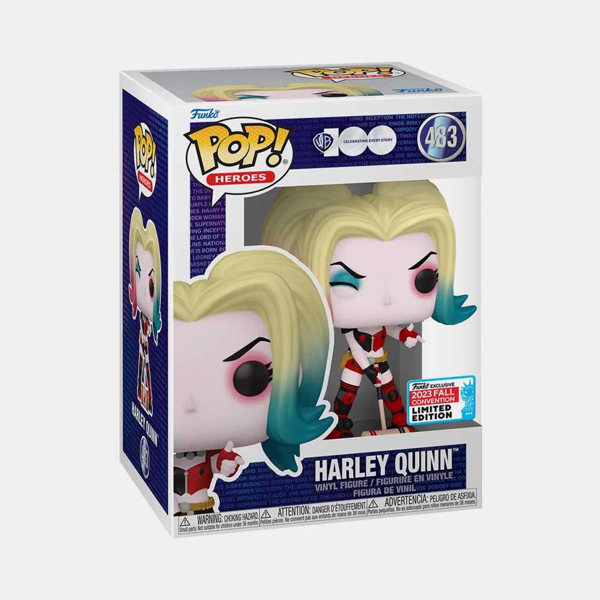 FUNKO - FUNKO POP HEROES HARLEY QUINN WINKING - 2023 FALL CONVENTION