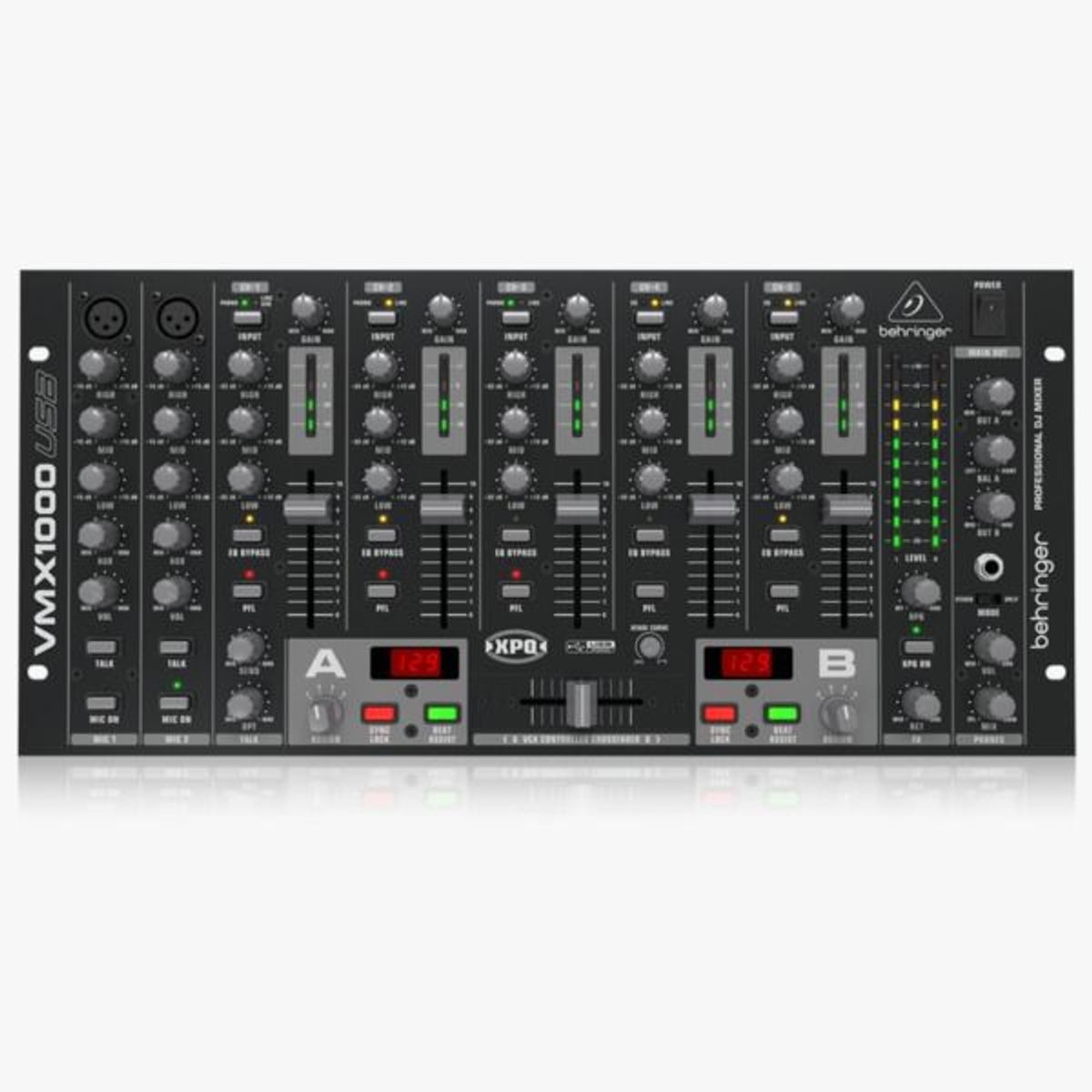 BEHRINGER - Behringer VMX1000USB  Mezclador profesional de DJ