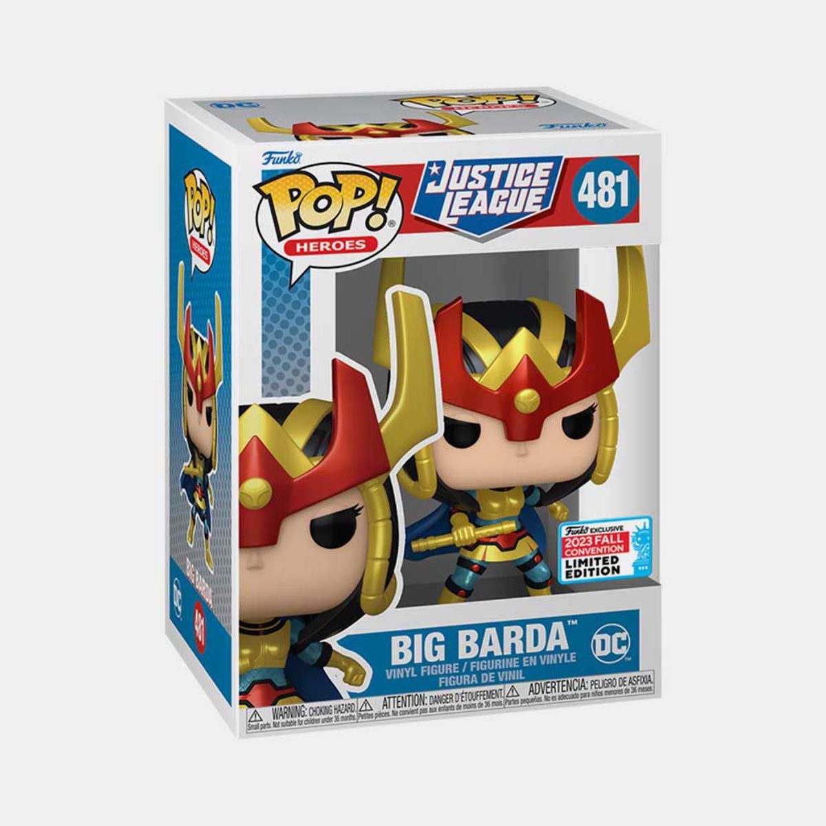 FUNKO - FUNKO POP JUSTICE LEAGUE - BIG BARDA - 2023 FALL CONVENTION