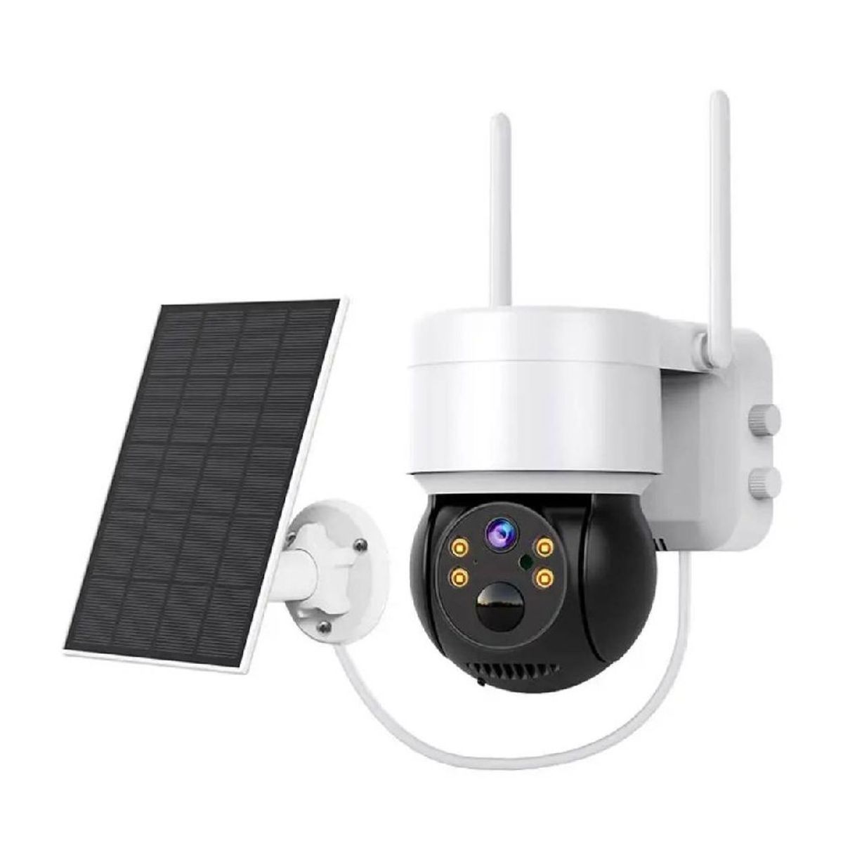 GENERICO - Cámara Solar Recargable WIFI Full HD Visión Nocturna