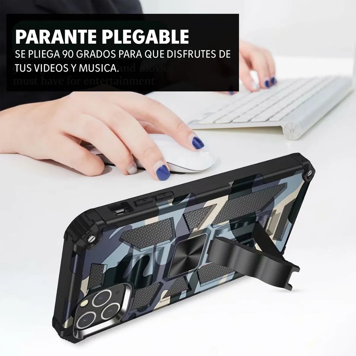 GENERICO - Case Funda Protector Anti impacto  XIAOMI NOTE 12 PRO 5G - Militar.