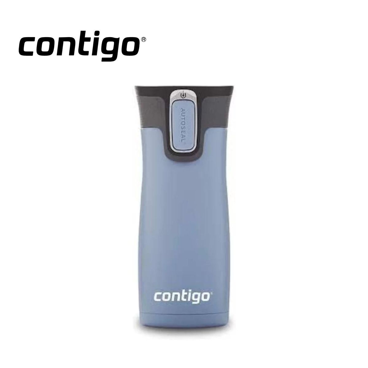CONTIGO - Vaso térmico Contigo West Loop de acero inoxidable Celeste 473ml