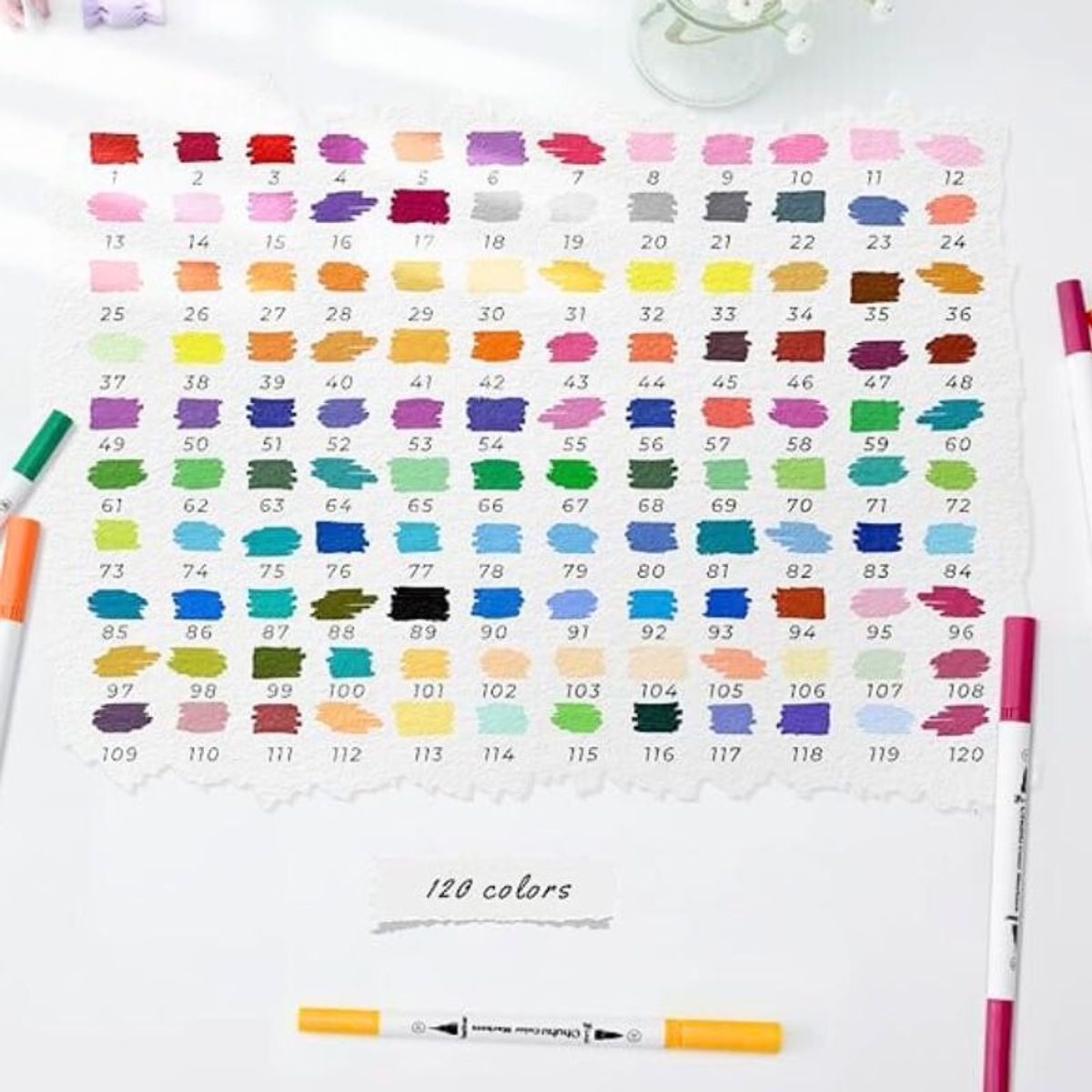 OHUHU - Ohuhu Maui - marcador base de agua - set de 120 colores