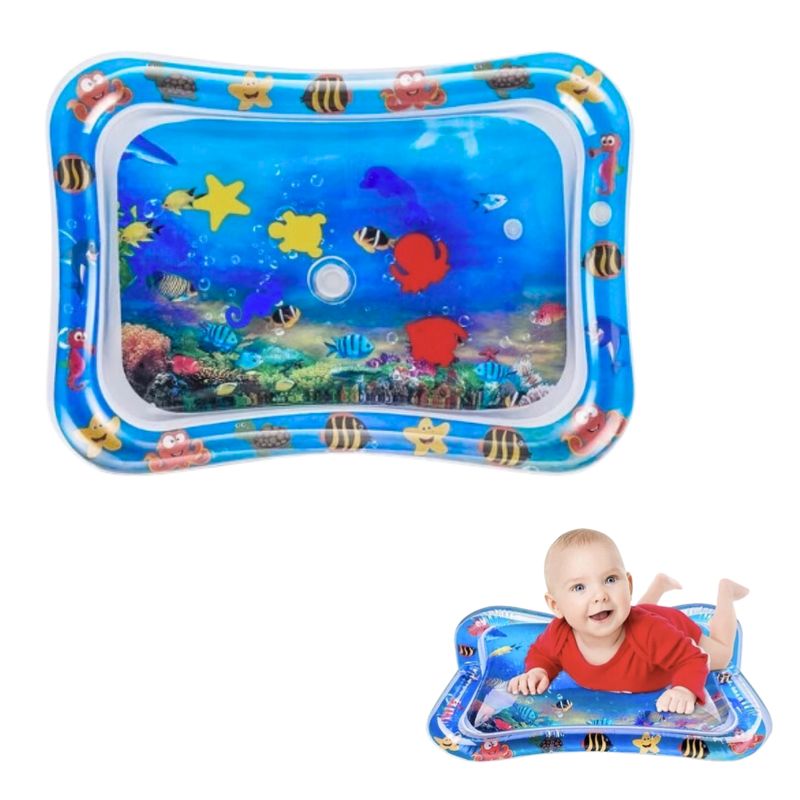 GENERICO - Alfombra de agua inflable para bebe rectangulo mod6