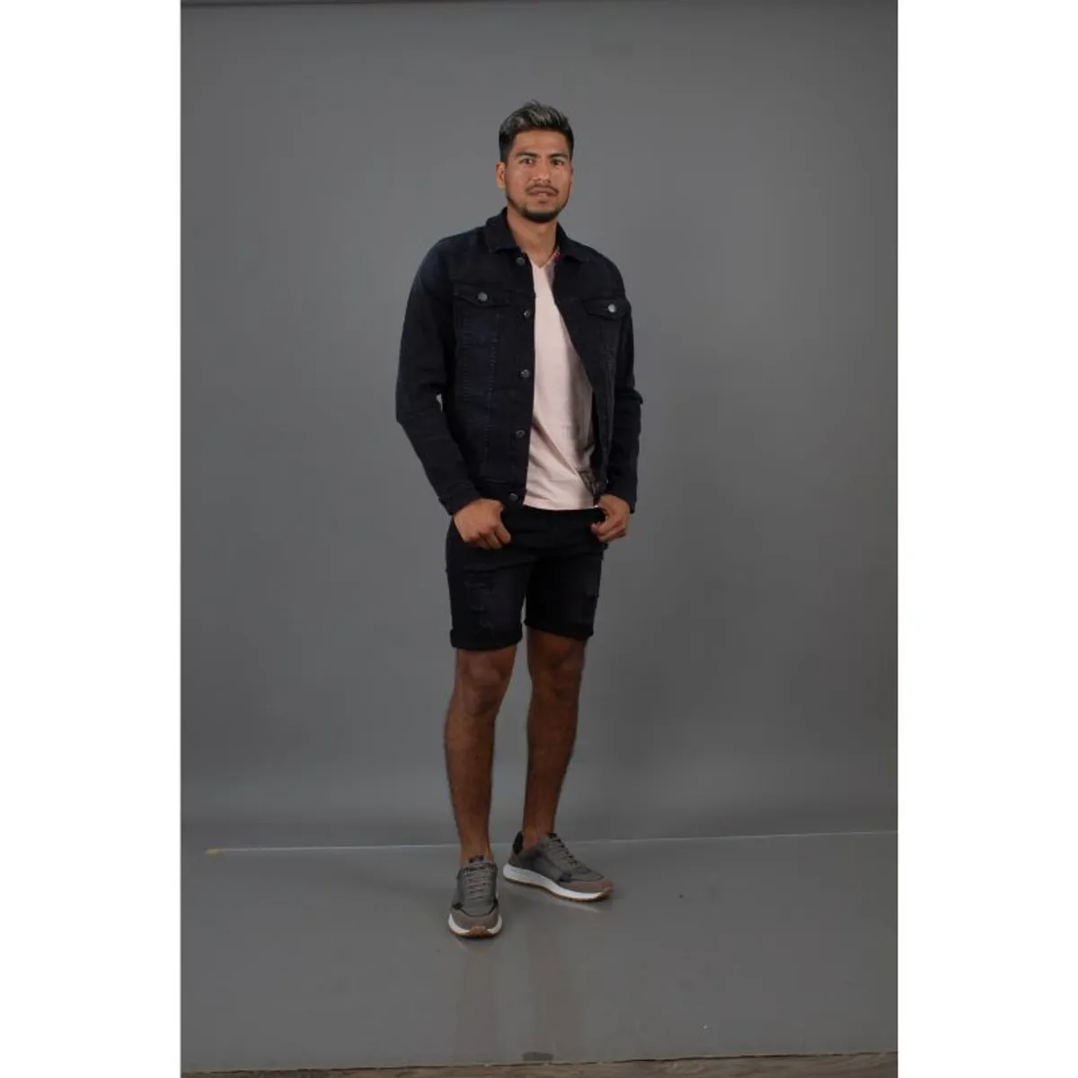 ALDO'S SINCE 1986 - LIQUIDACIÓN CASACA DENIM SLIM FIT DE EDICIÓN LIMITADA