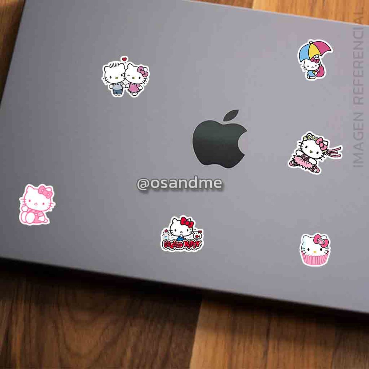 GENERICO - Sticker kitty pack 50 piezas resistente al agua