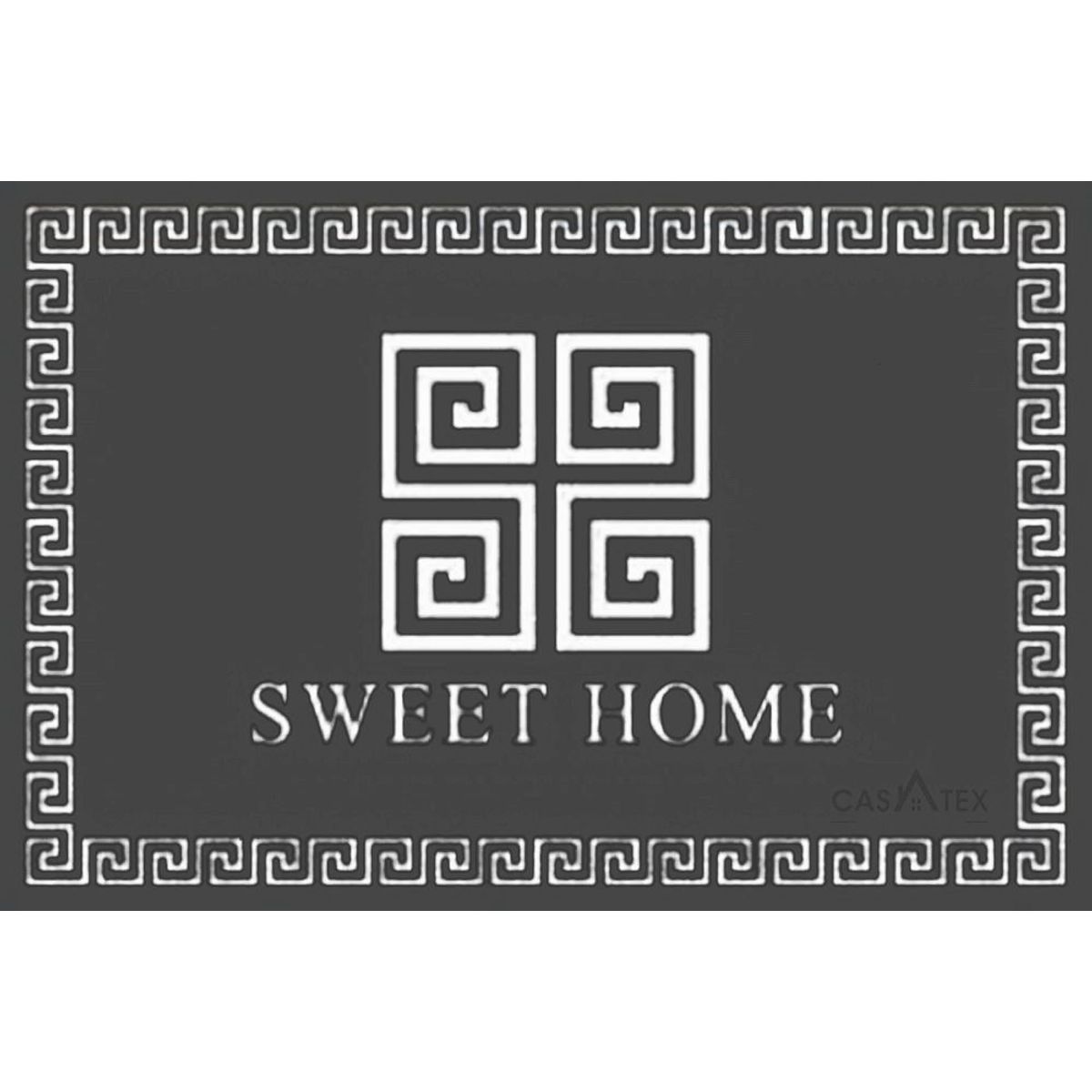 CASATEX - Alfombra Piso Antideslizante Tapete de Baño SWEET HOME 2