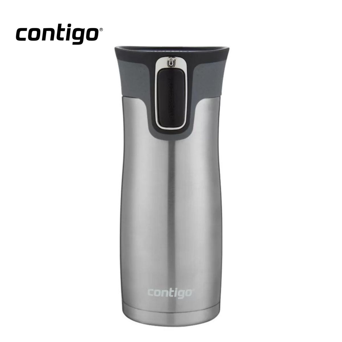 CONTIGO - Vaso térmico Contigo West Loop de acero inoxidable Gris 473ml