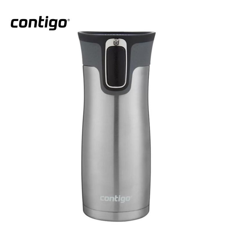 CONTIGO - Vaso Térmico De Acero Inoxidable Contigo West Loop Gris 473ml