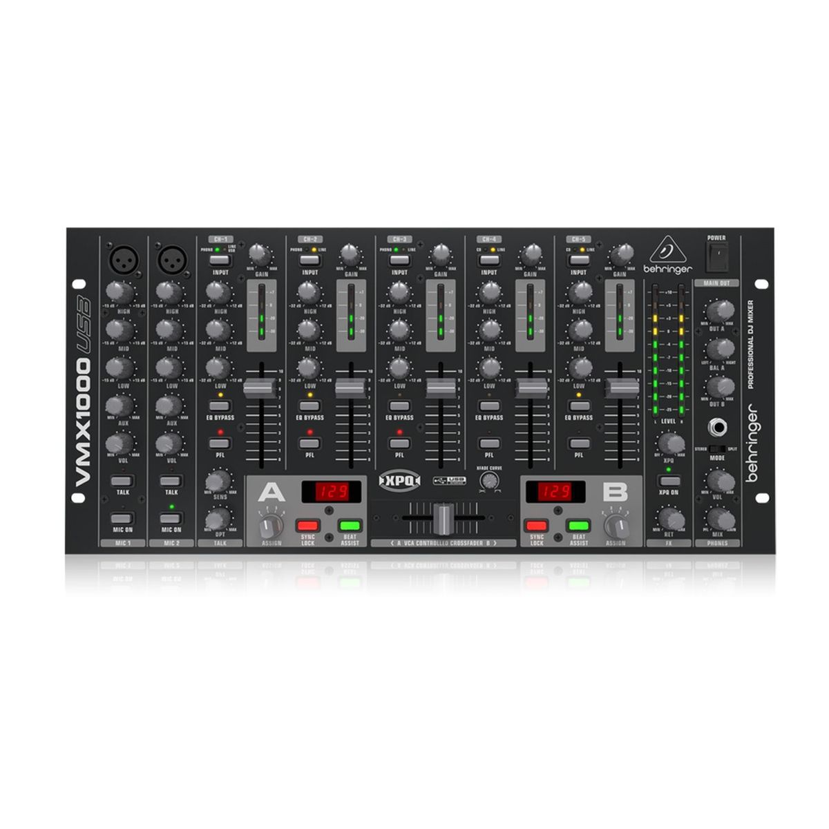 BEHRINGER - Behringer VMX1000USB Mezclador profesional de DJ