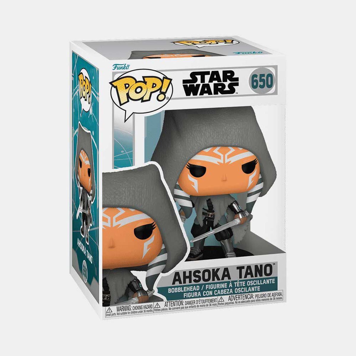 FUNKO - FUNKO POP STAR WARS AHSOKA - AHSOKA TANO