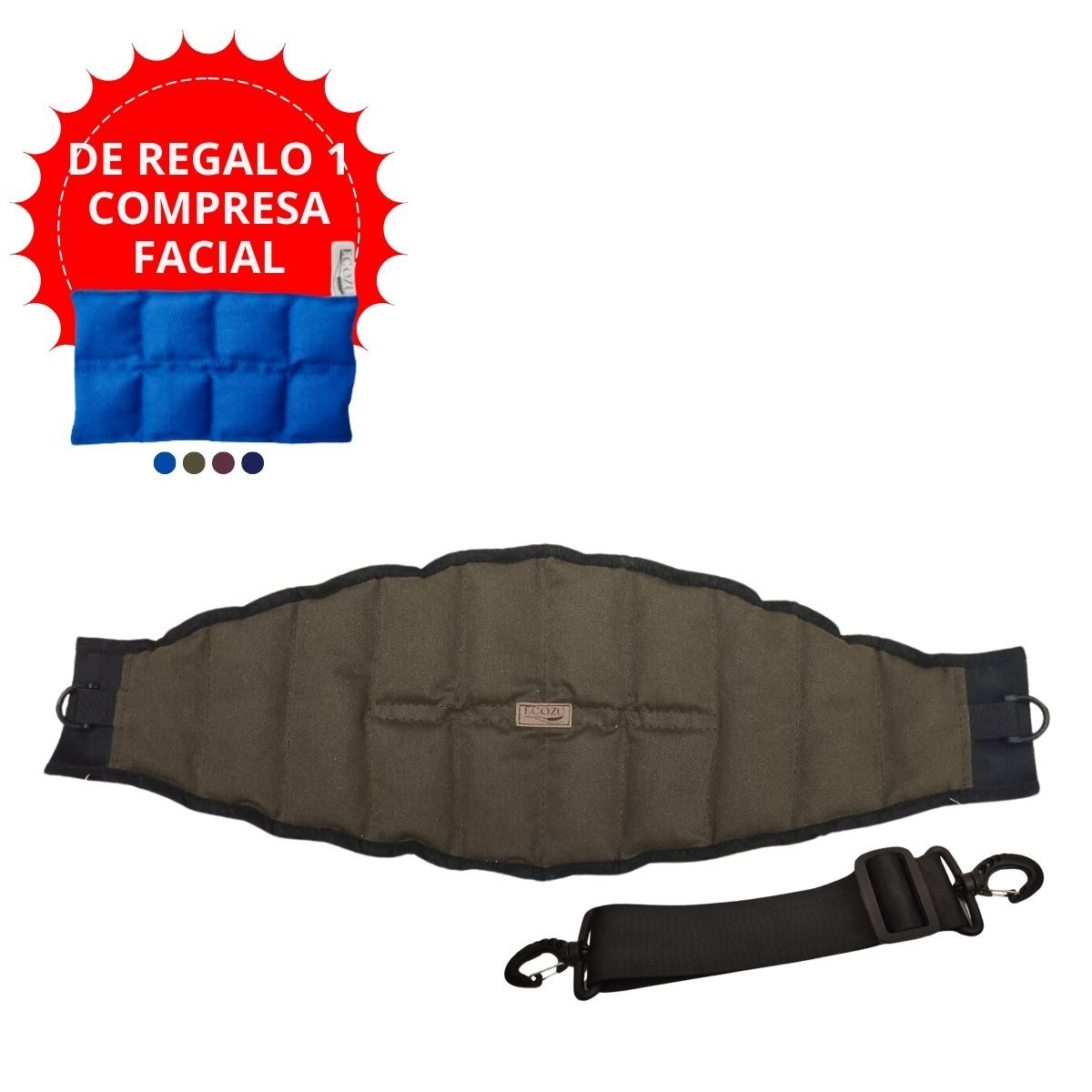 GENERICO - COMPRESA DE SEMILLAS MULTIFUNCIONAL VERDE