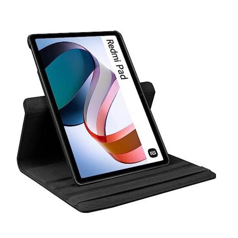 FUNDAANTIGOLPES - Funda para Tablet Xiaomi Redmi Pad 10,6 pulgadas Giratorio - Negro