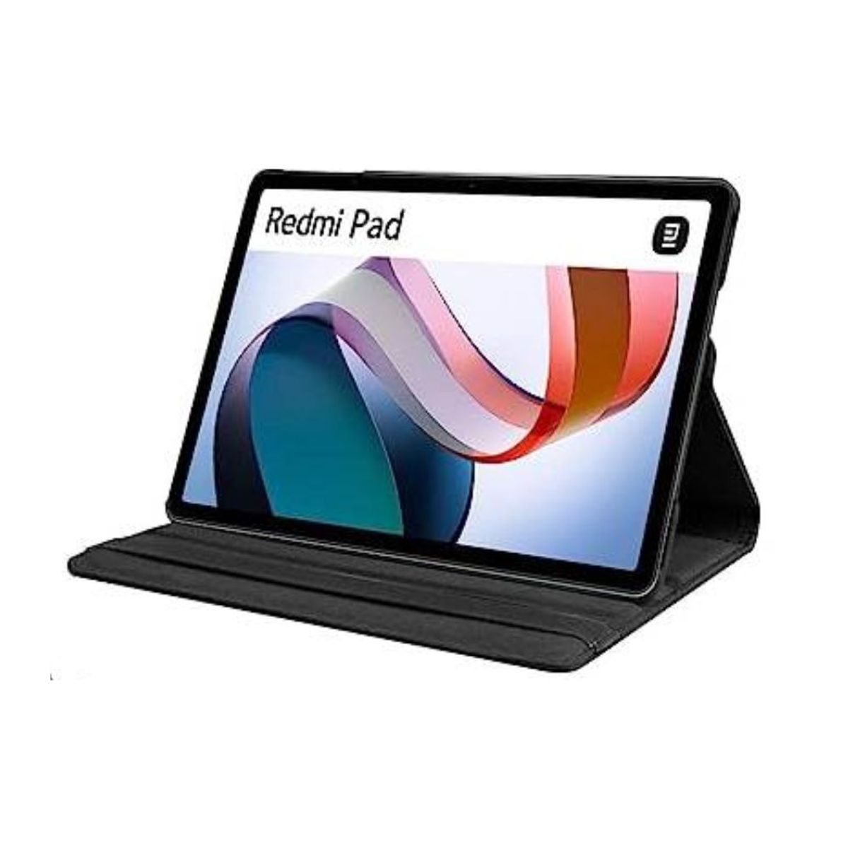 FUNDAANTIGOLPES - Funda para Tablet Xiaomi Redmi Pad 10,6 pulgadas Giratorio - Negro