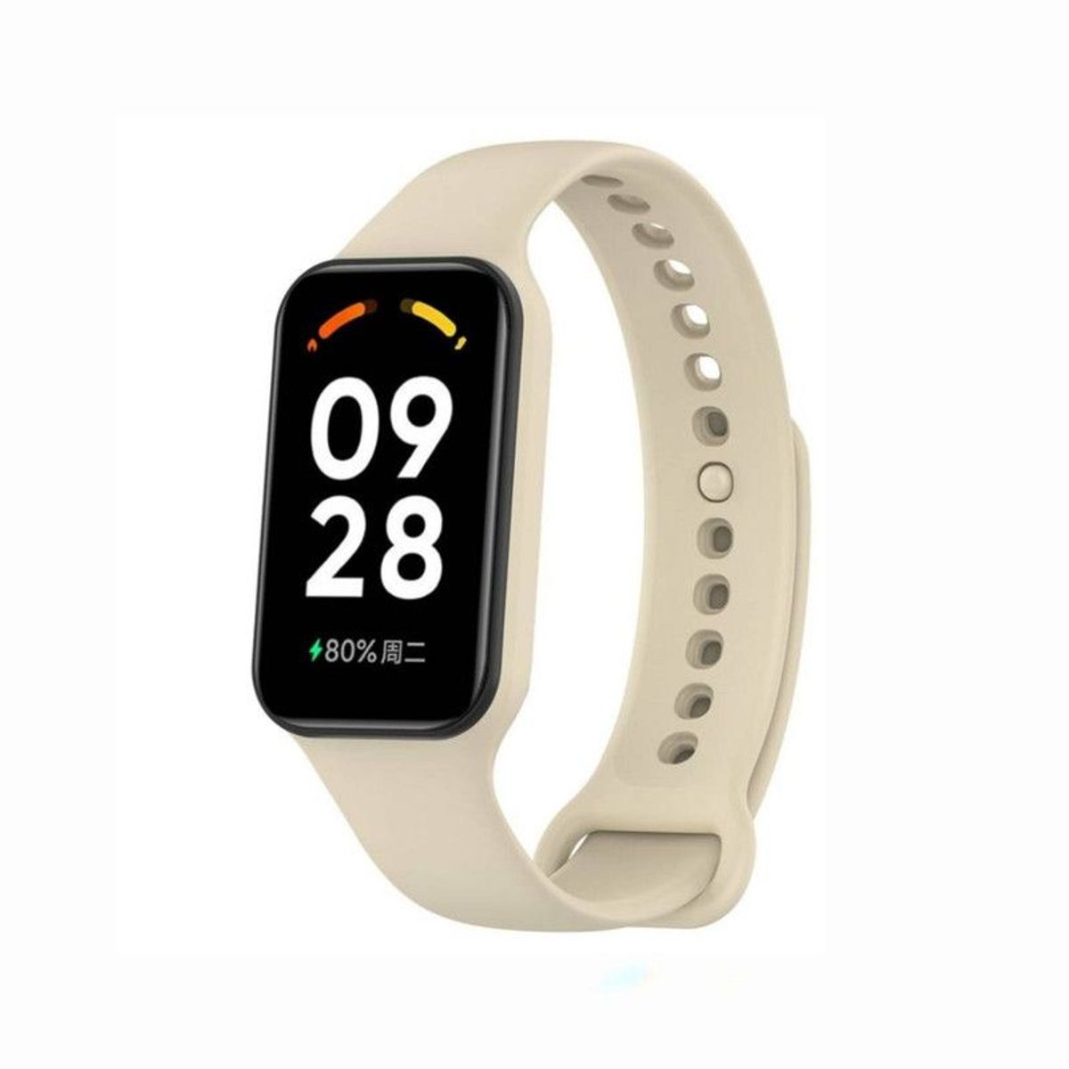 GENERICO - Correa de Silicona Para Xiaomi Band 2 - Crema