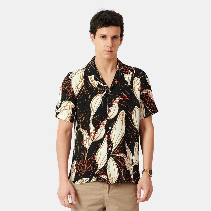 SAN COSME - Camisa Manga Corta Hombre