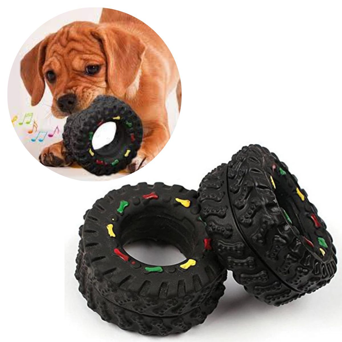 GENERICO - Juguete De Llanta Para Perro Cachorro