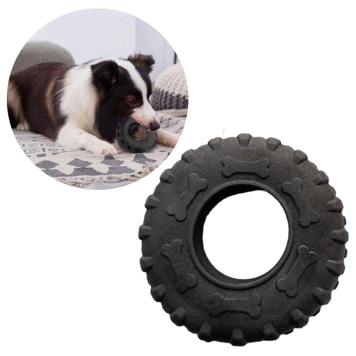 GENERICO - Juguete De Llanta Para Perro Adulto